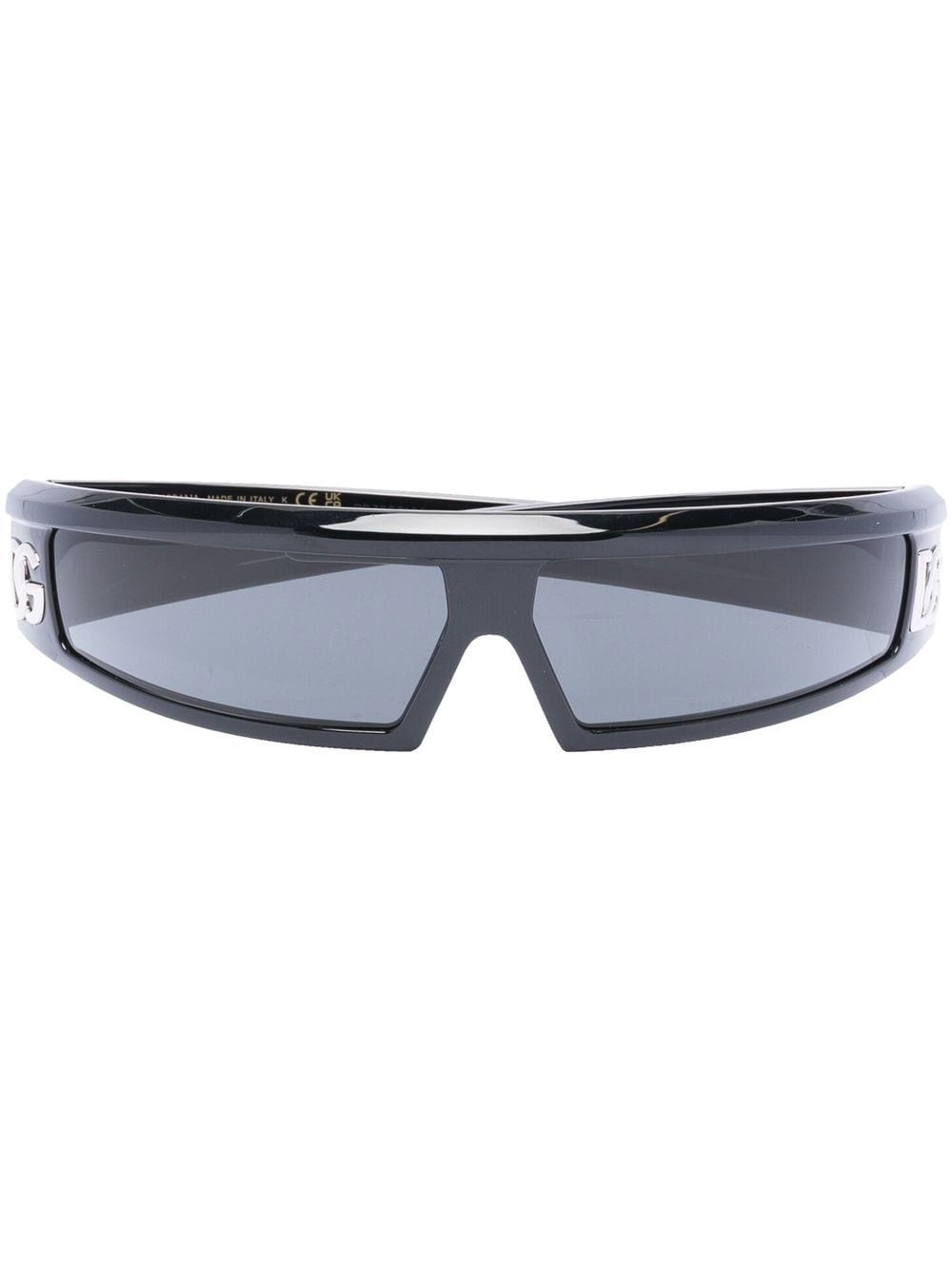 Narrow shield-frame sunglasses - 1