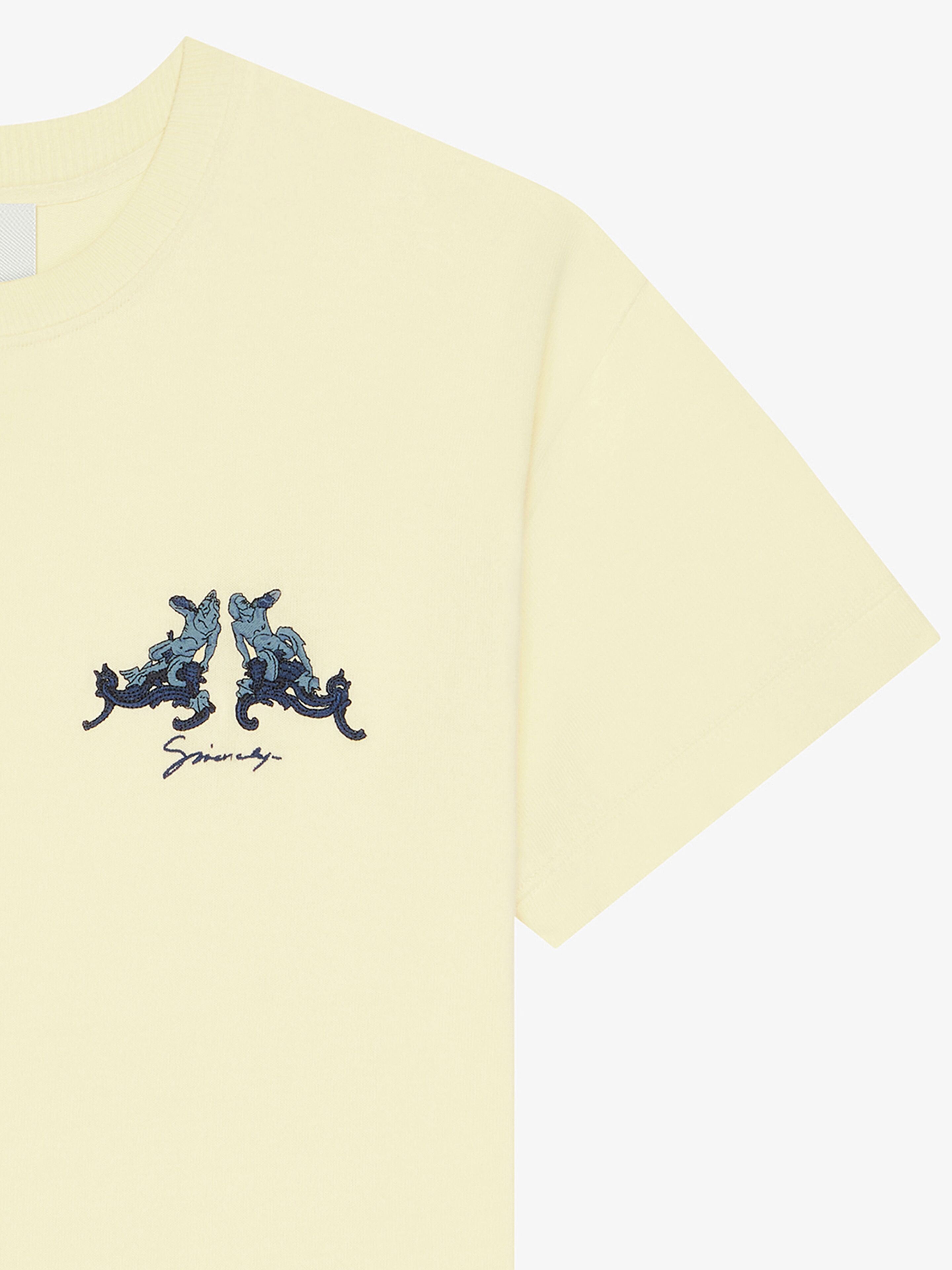 T-SHIRT IN KNIT WITH HUBERT OBJECTS EMBROIDERY - 2