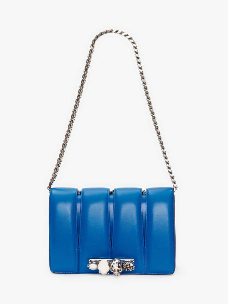 Women's The Slash Bag in Galactic Blue 5