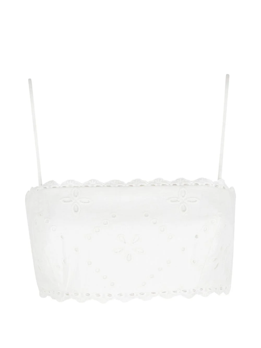 Kota Bandeau broderie-anglaise top - 1