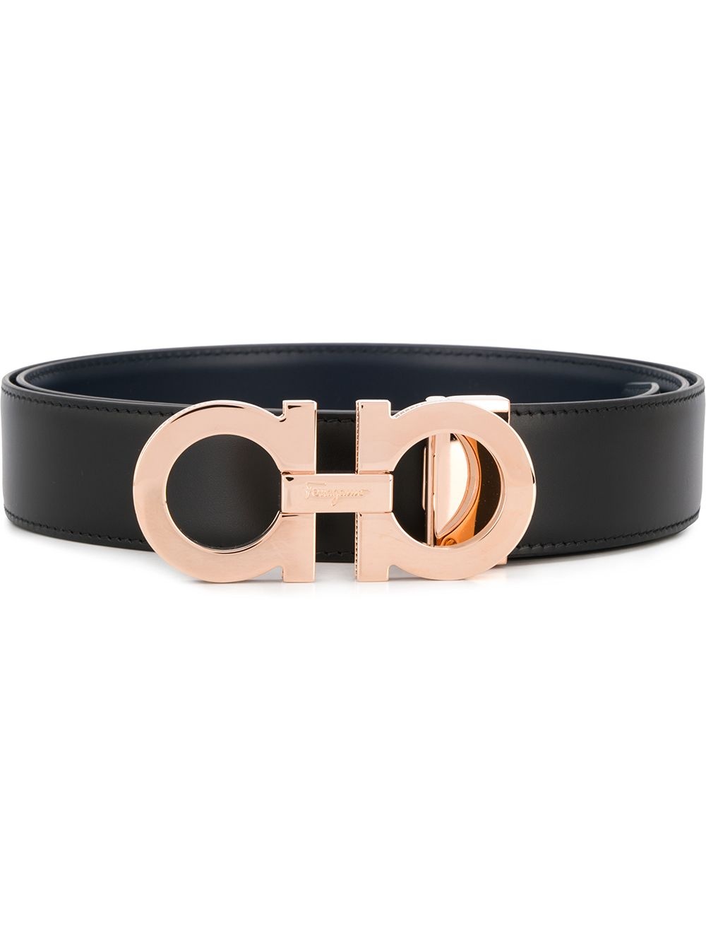 logo buckle belt - 1