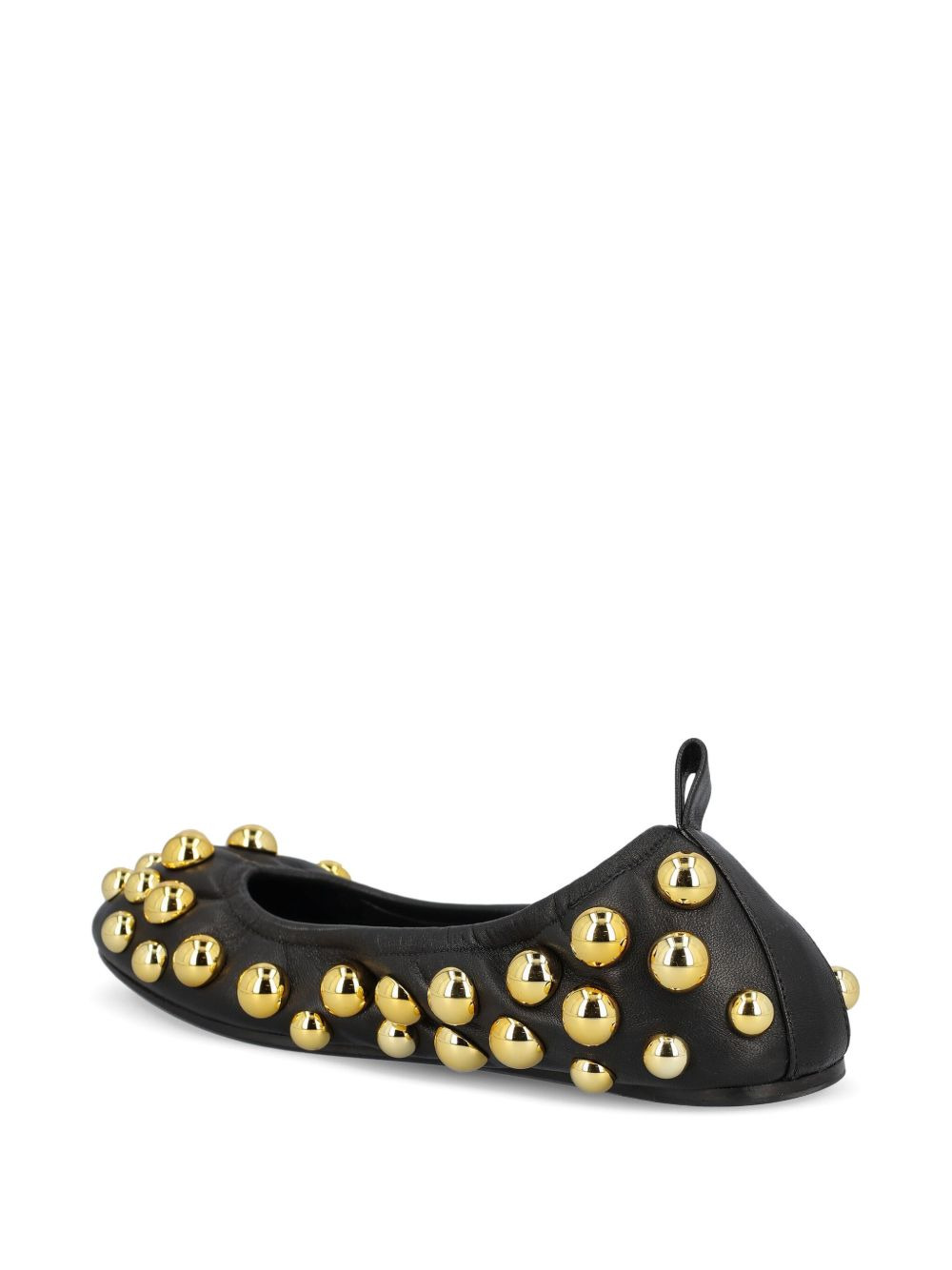 stud-embellished ballet flats - 3