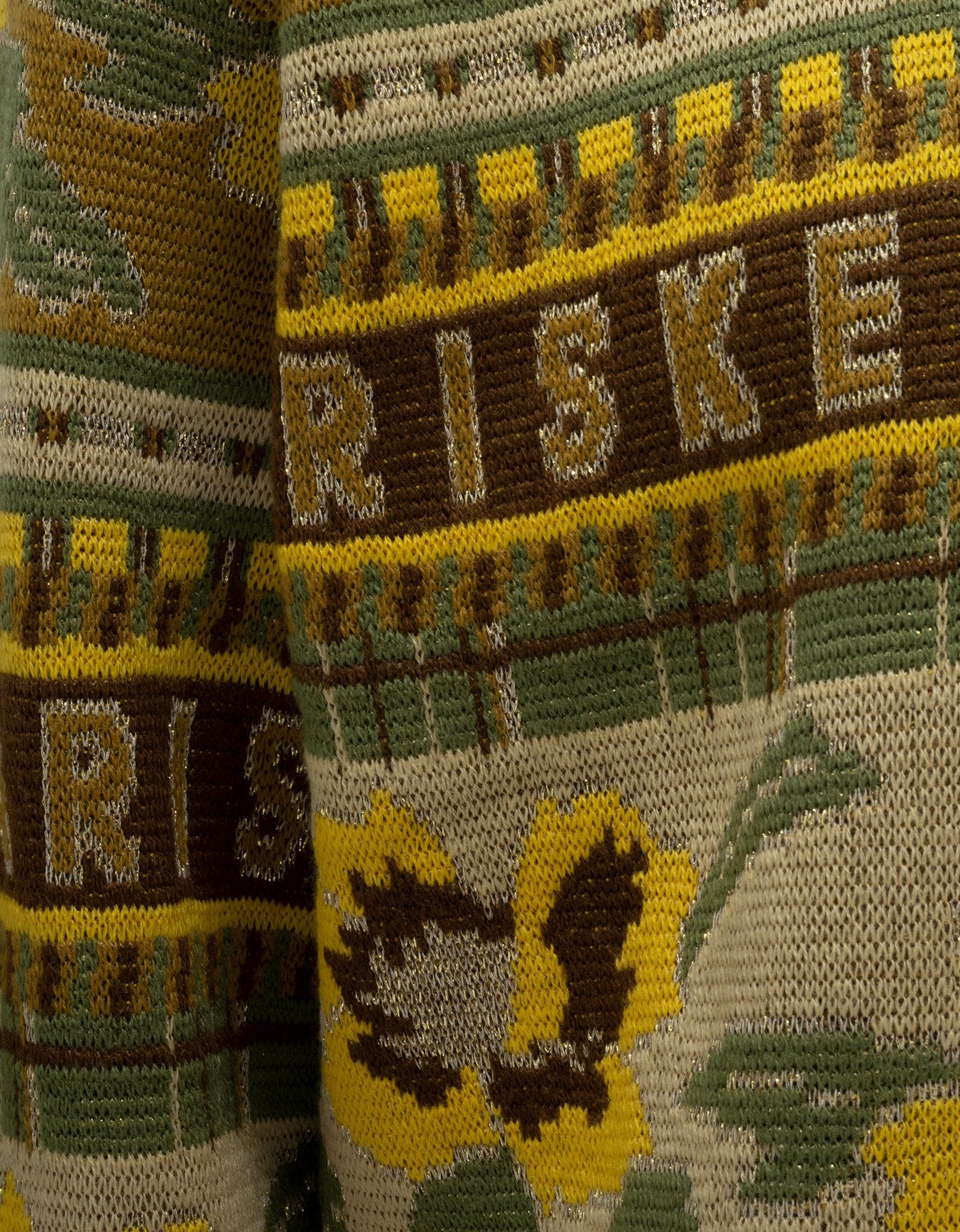 Kenzo Yellow Fair Isle Sweater - 3