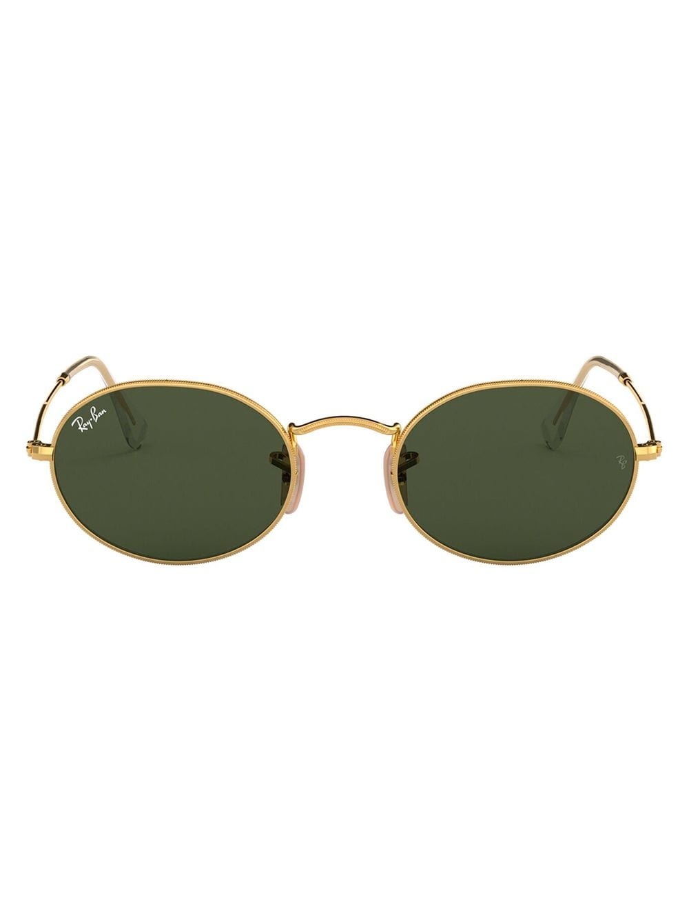 oval-frame sunglasses - 1