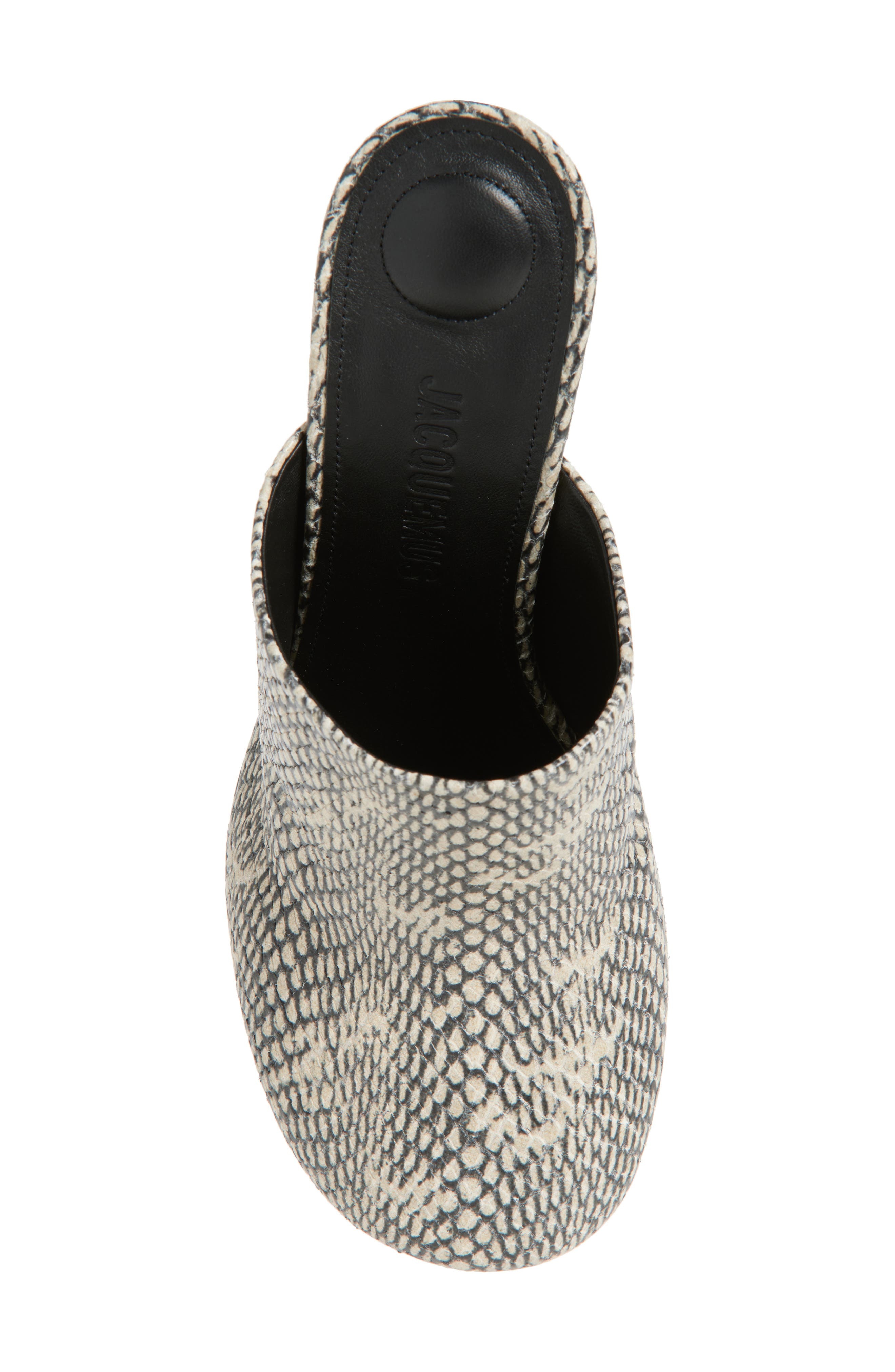 Jacquemus Les Mules Bisou Mismatched Mule in Beige 150 at Nordstrom - 5