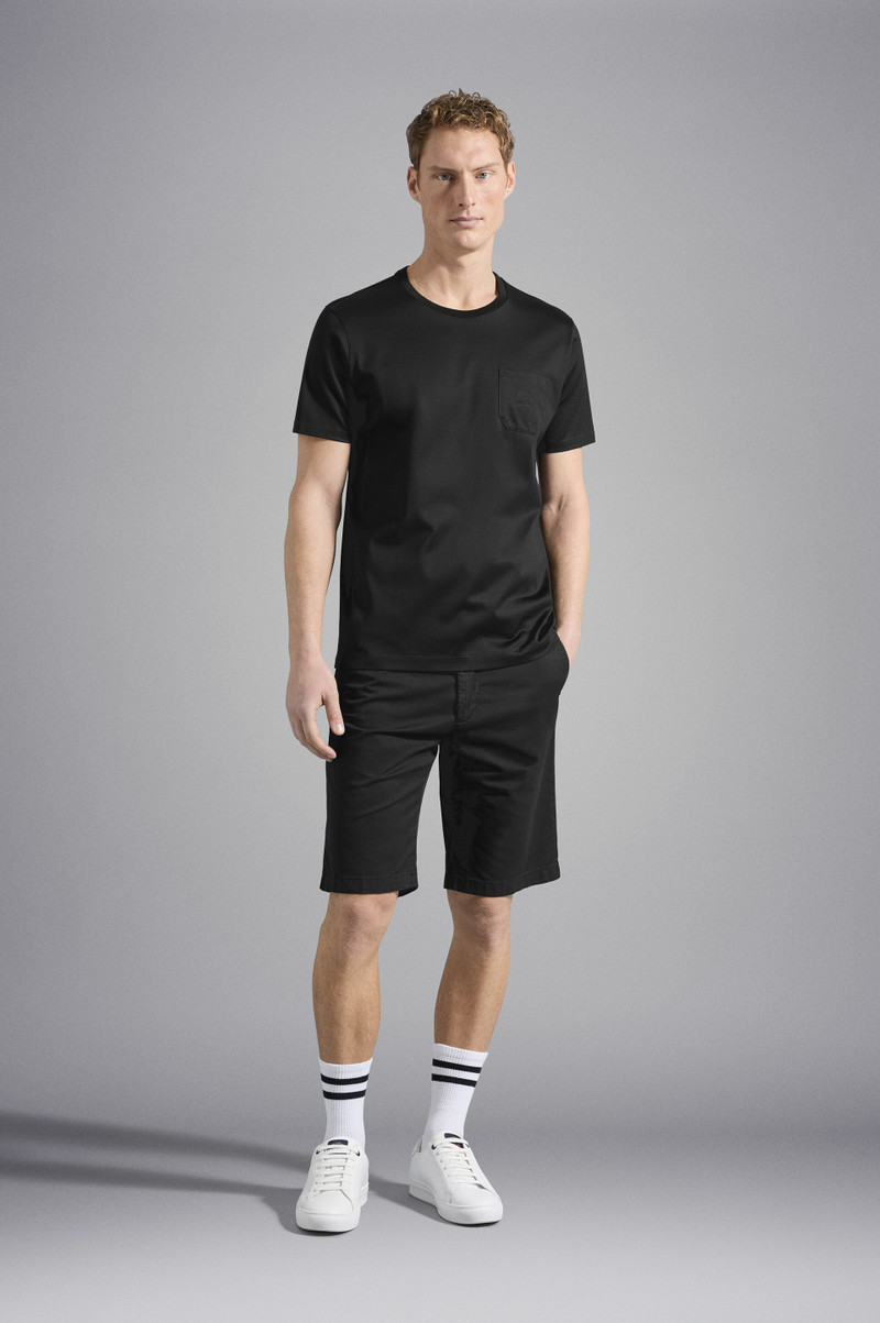 Paul & Shark COTTON T-SHIRT WITH EMBROIDERED LOGO outlook