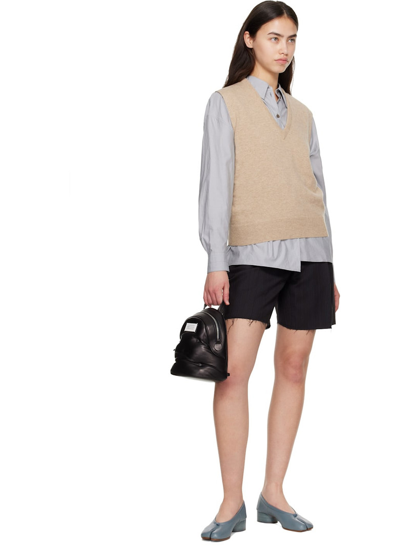 Maison Margiela Blue Tabi New Ballerina Heels outlook