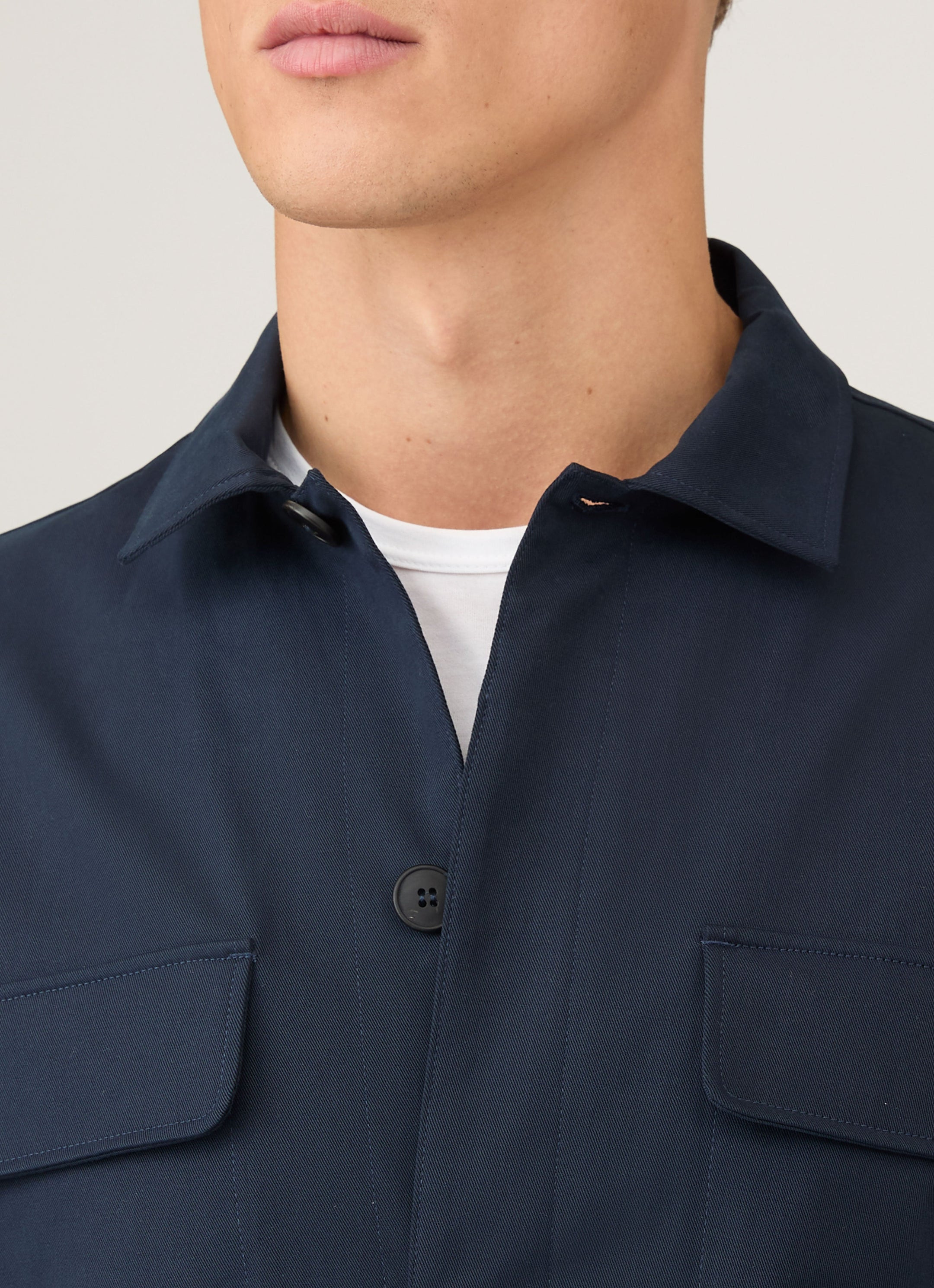 Cotton Cashmere Overshirt - 6