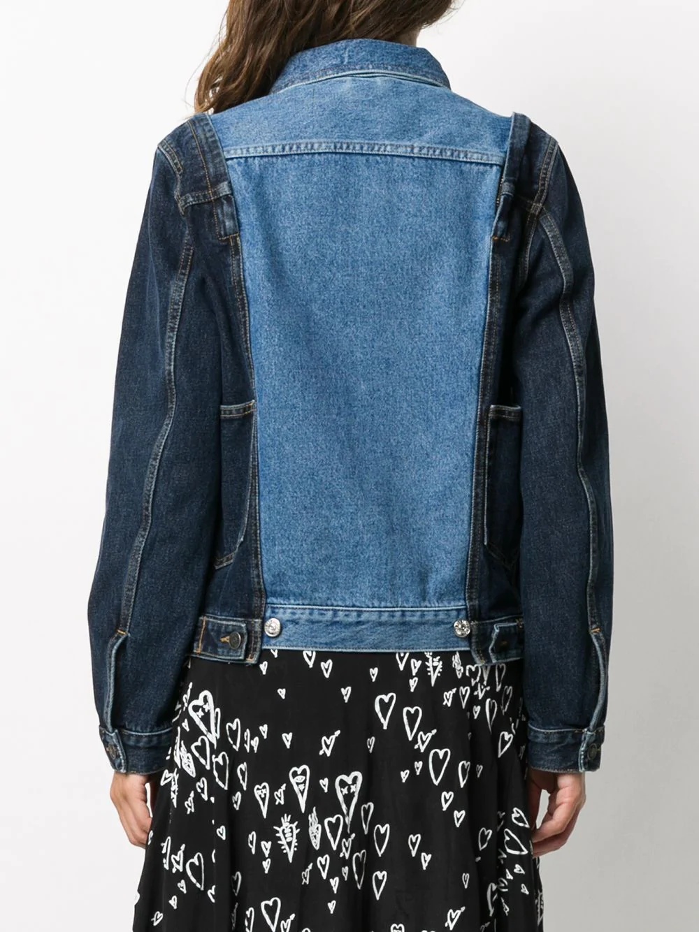 reconstructed denim jacket - 4