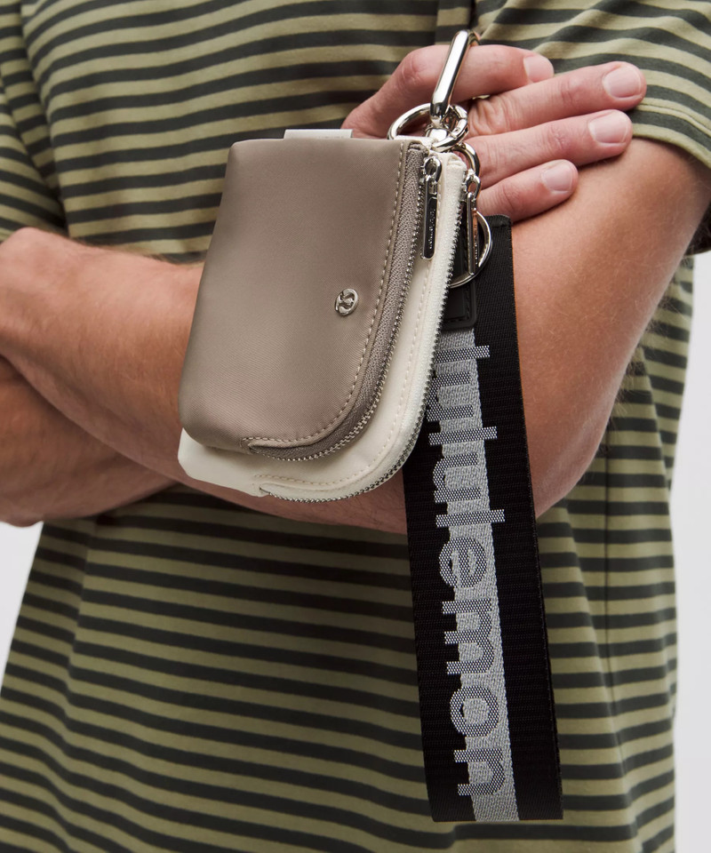 lululemon Double Zip Clippable Card Pouch outlook