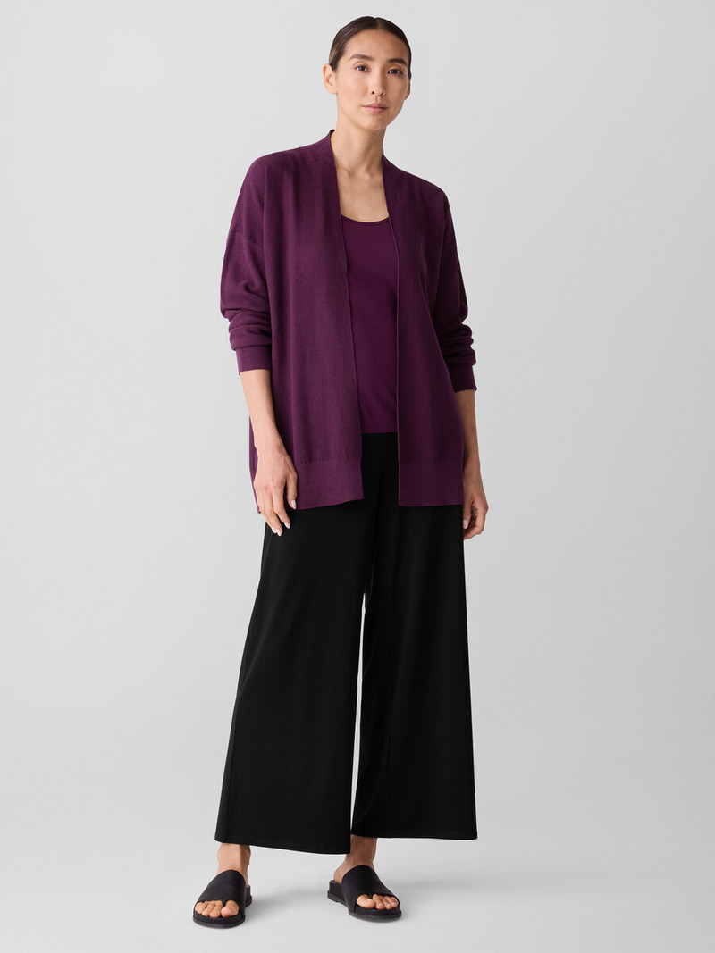 EILEEN FISHER Stretch Silk Jersey Scoop Neck Tank outlook