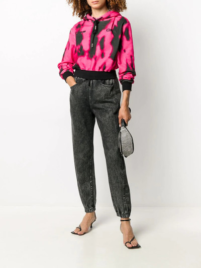 Alexander Wang denim tapered trousers outlook