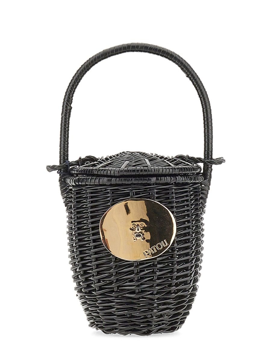 トートバッグ PATOU SS25 BORSA A SECCHIELLO IN VIMINI (AC003 0043102V) PATOU PATOU BORSA A SECCHIELLO IN VIMINI | baltini | REVERSIBLE