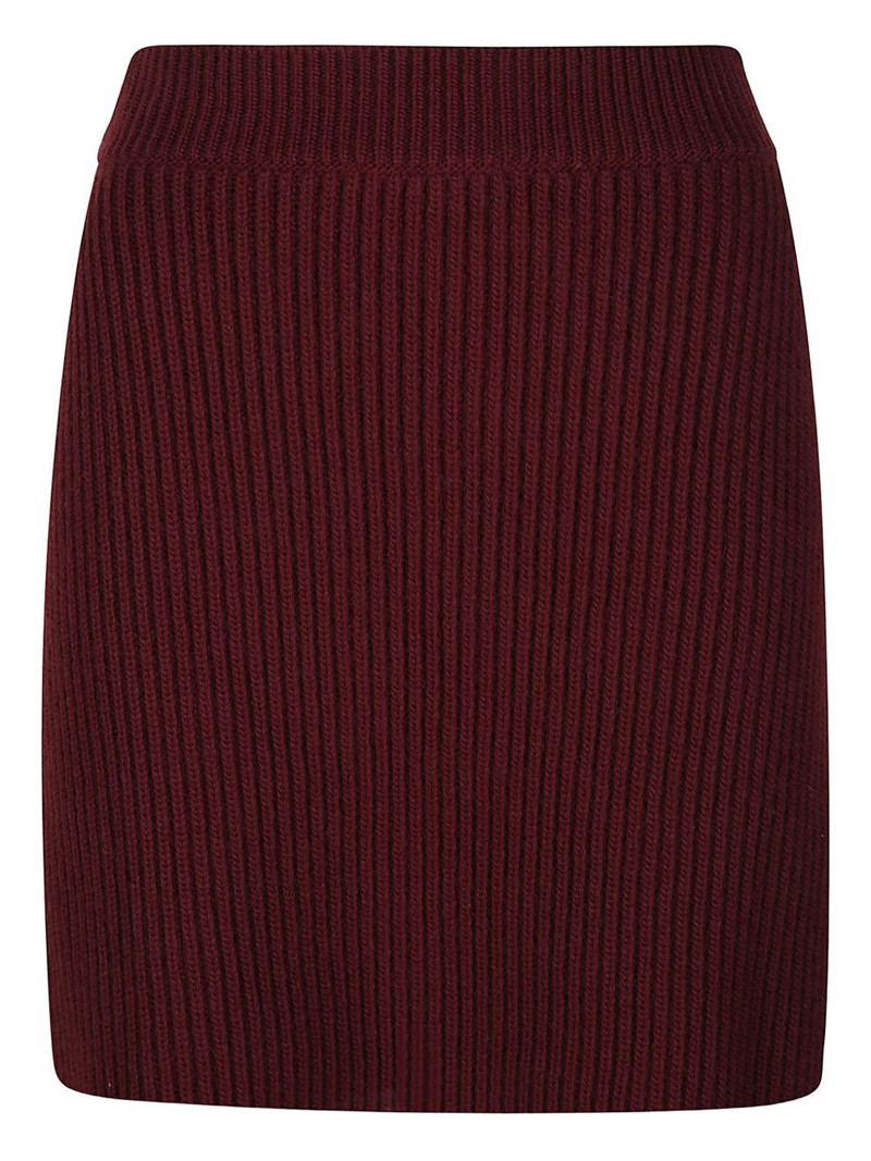 Jil Sander ribbed skirt outlook