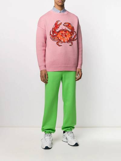 ADER error embroidered  logo track pants outlook