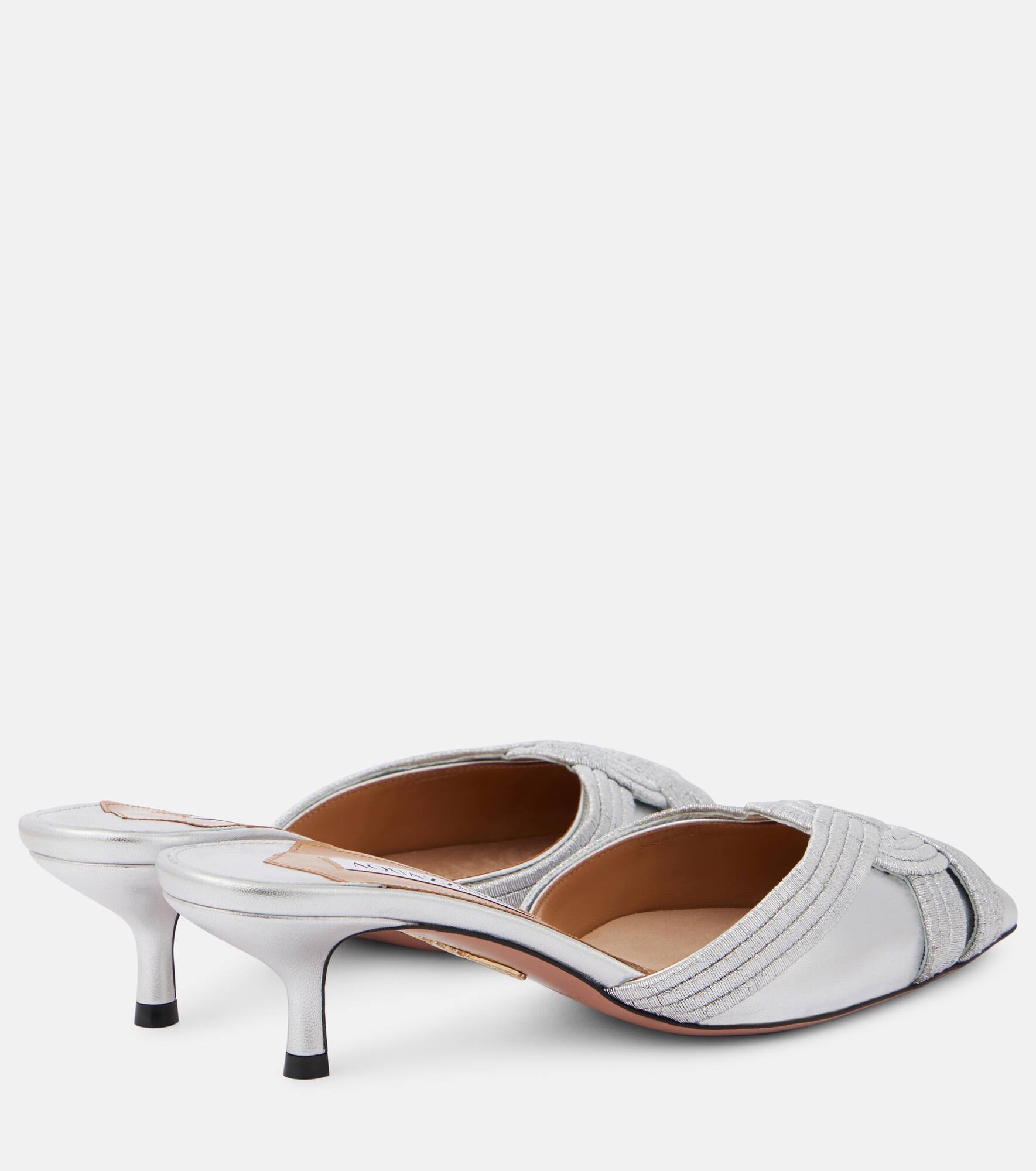 Felix 50 leather mules - 3