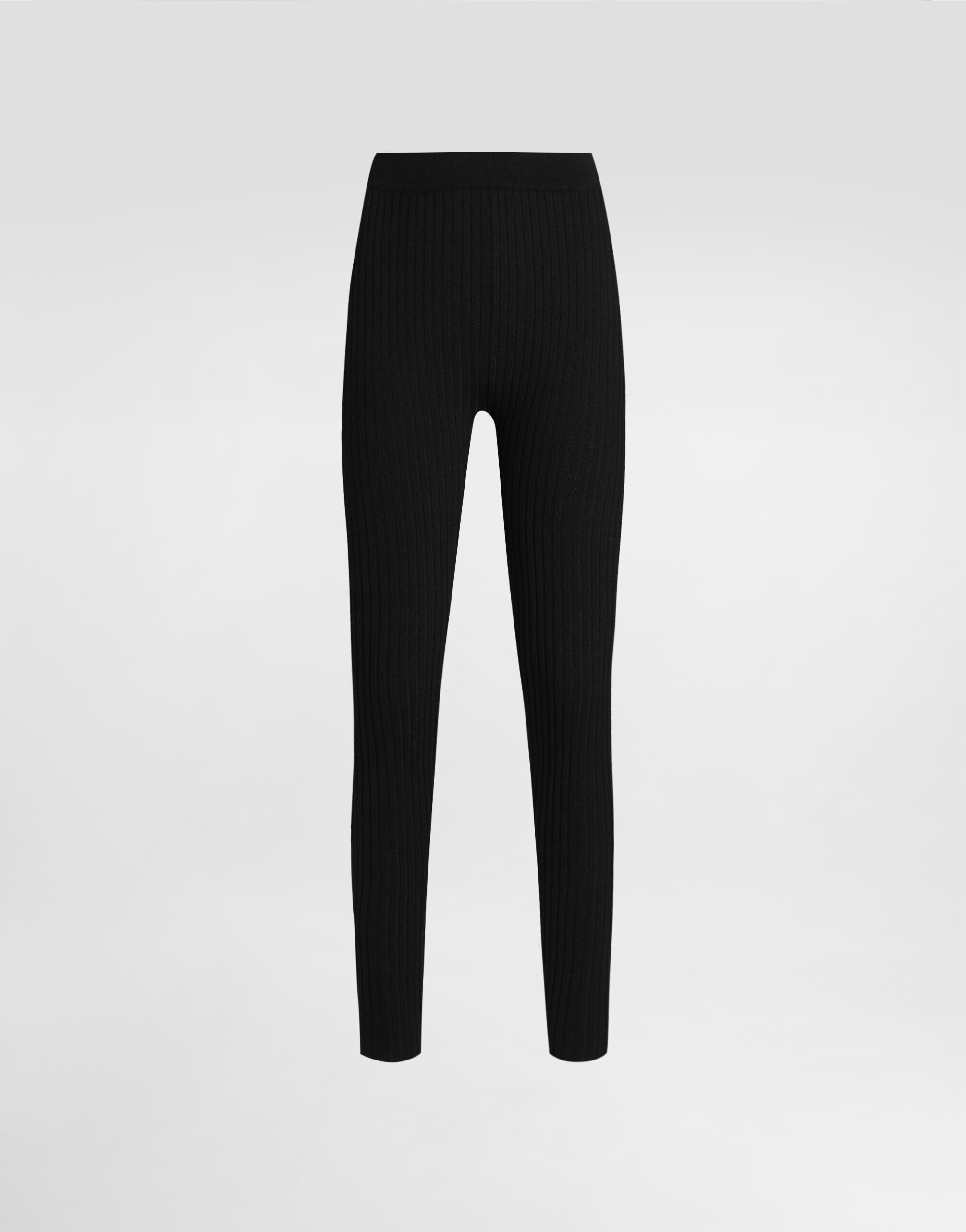 Ribbed wool leggings - 6