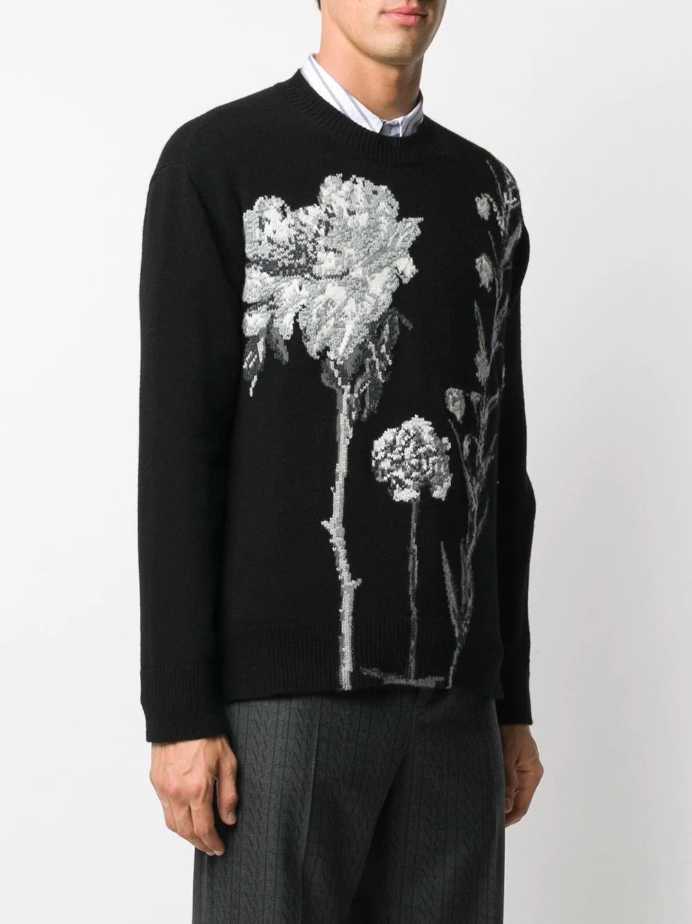 floral print jumper - 3