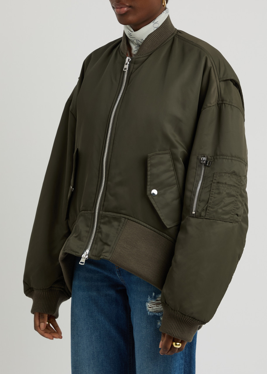 JW Anderson Padded Nylon Bomber Jacket - 2