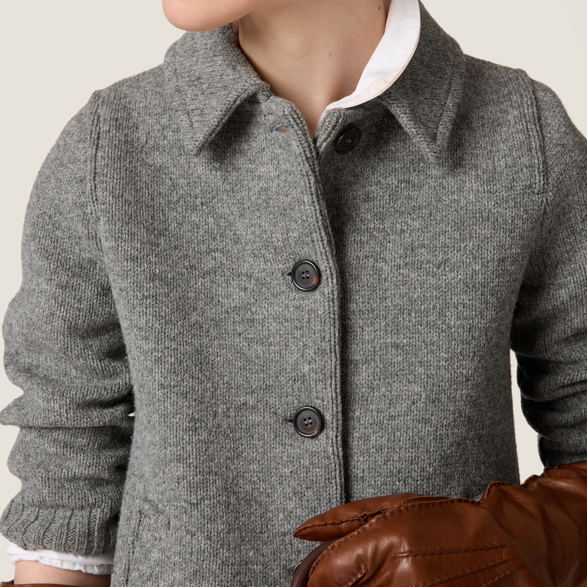 Wool cardigan - 4