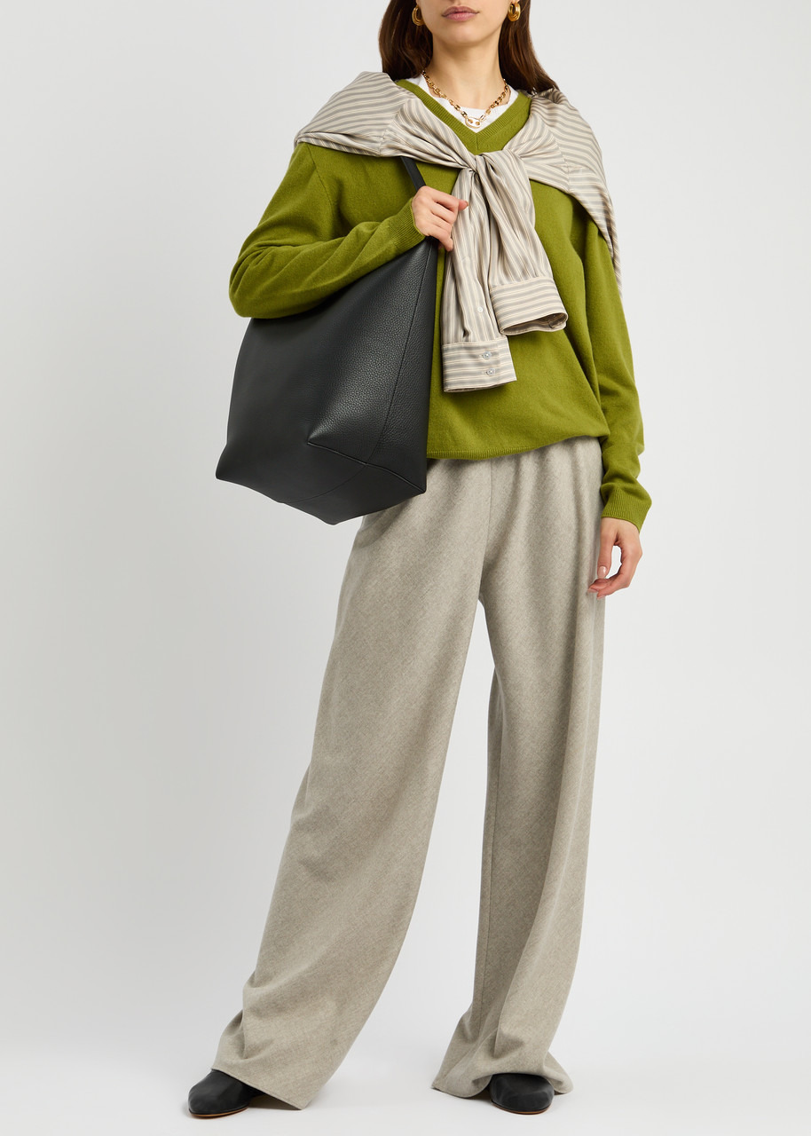 The Row Awar Leather Flats - 6