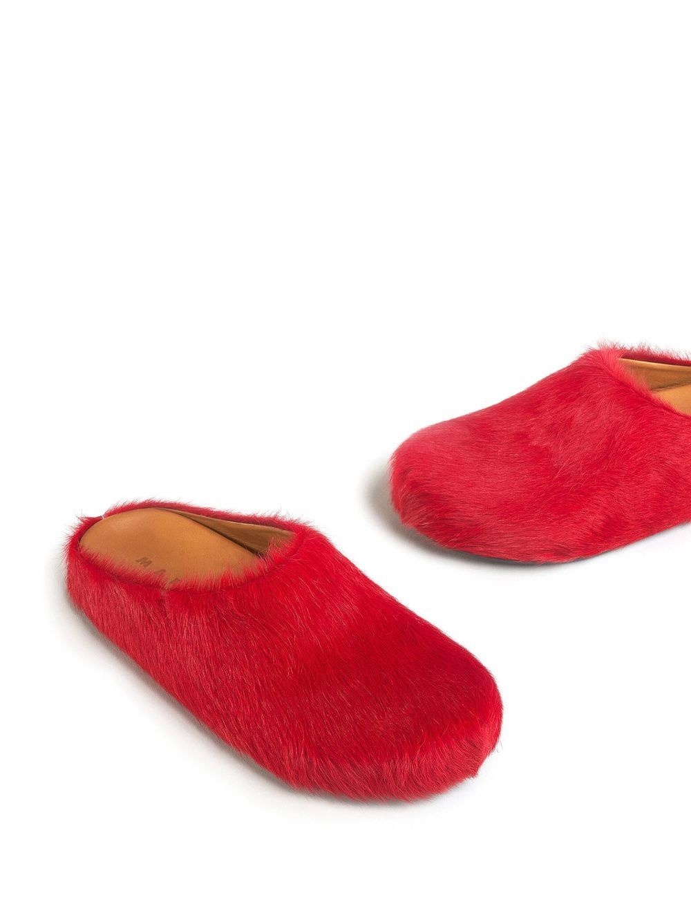 Sabot brushed leather slides - 5