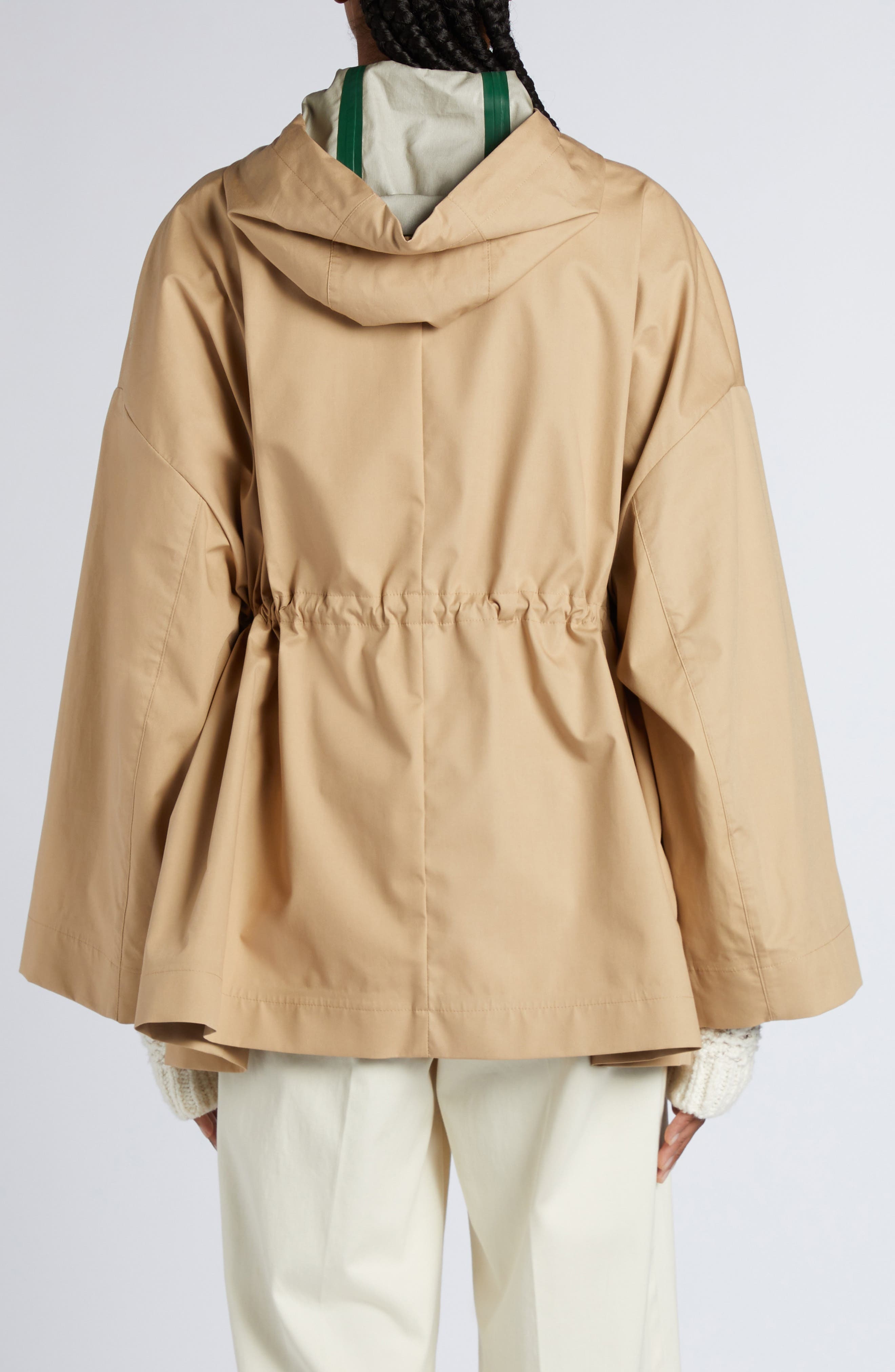 Moncler Gaillon Cotton Blend Parka in Beige at Nordstrom - 3