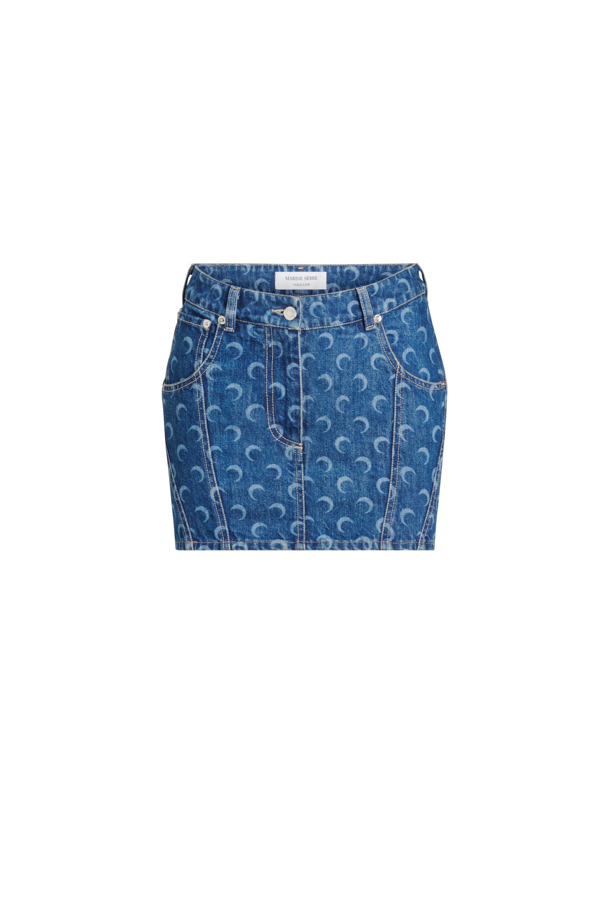 Deadstock Denim Mini Skirt - 1