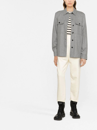 Jil Sander oversized shirt jacket outlook