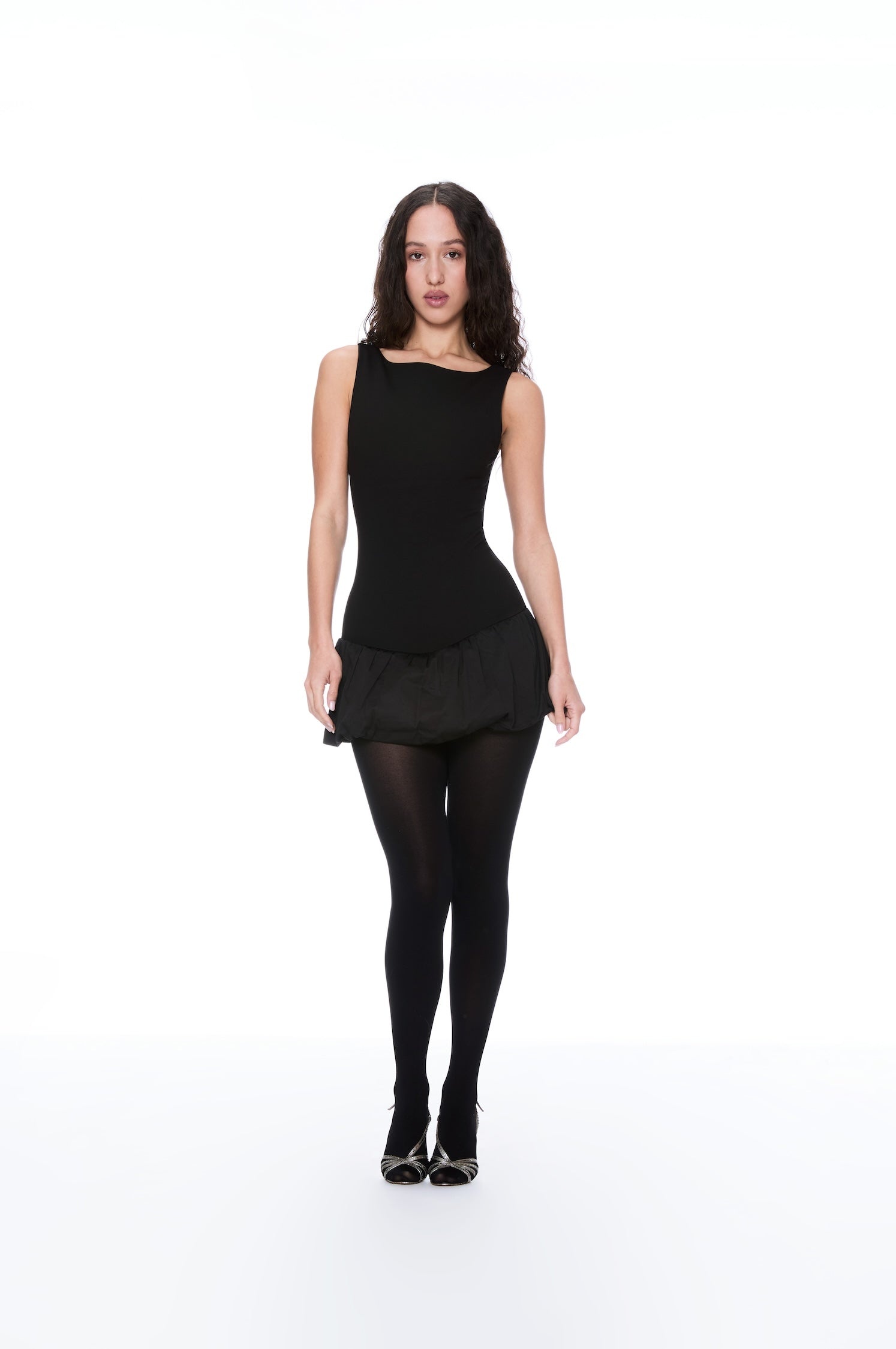 PAMELA DRESS - BLACK - 3