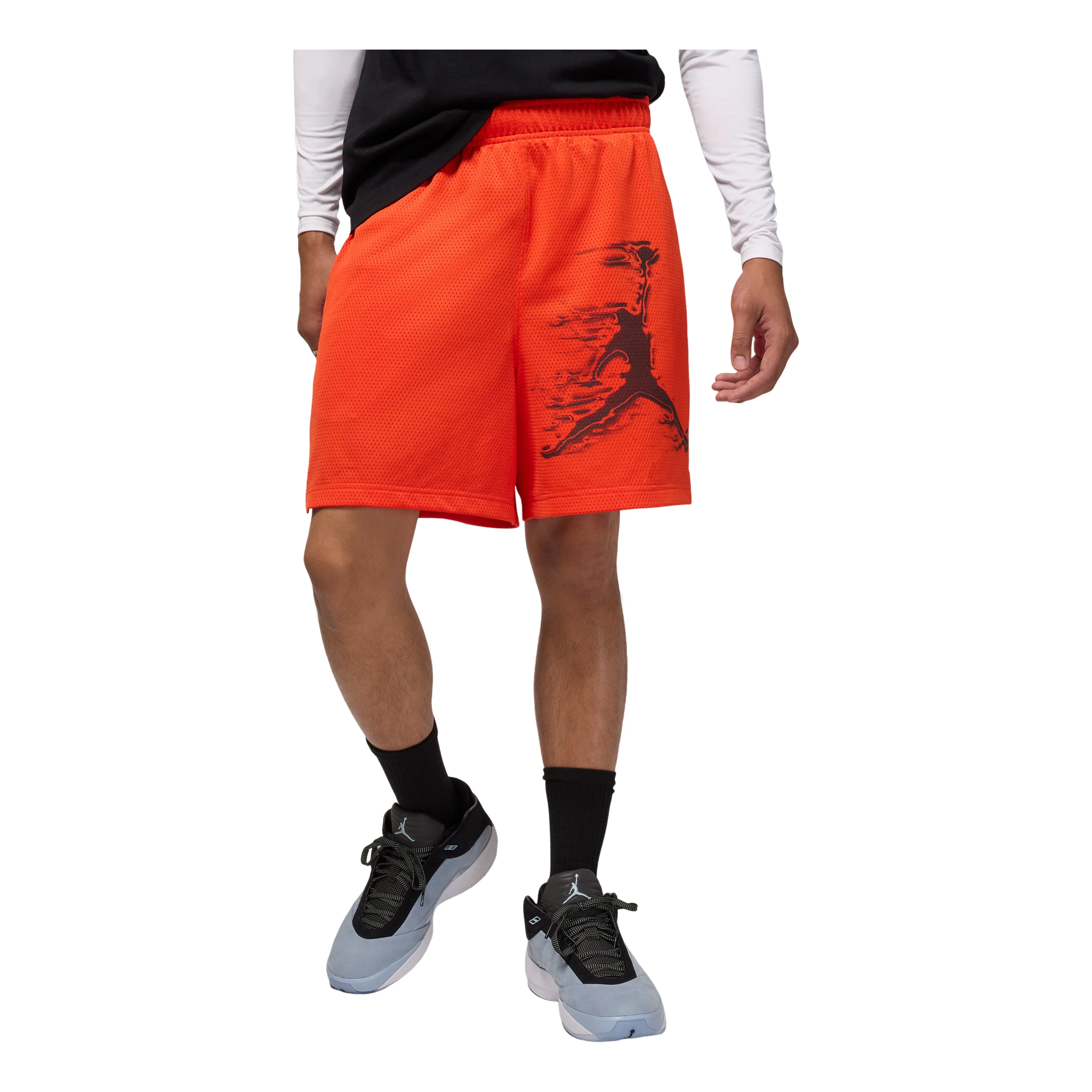 Air Jordan Sport Dri-FIT Graphic Shorts 'Team Orange' HQ8665-891 - 1