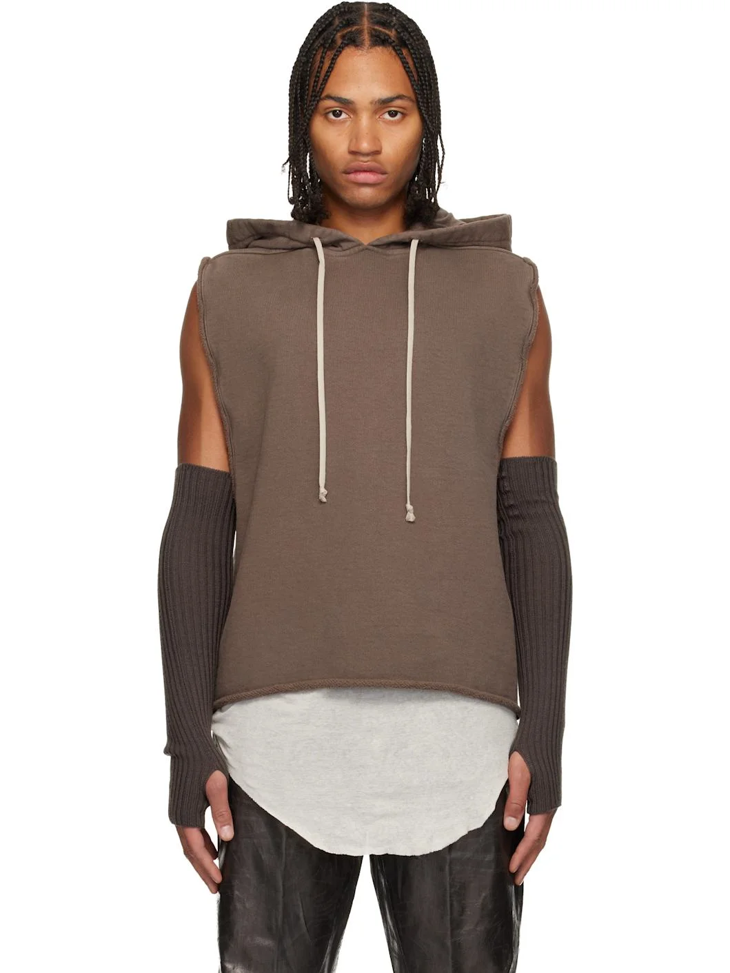 Gray Concordians Tunic Hoodie - 1