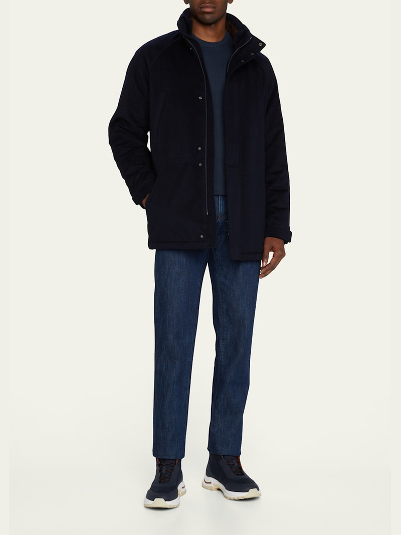 Loro Piana Men's Icer Cashmere Coat outlook