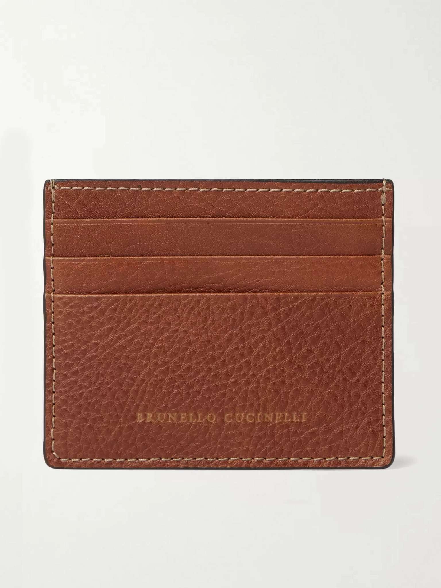 Full-Grain Leather Cardholder - 1