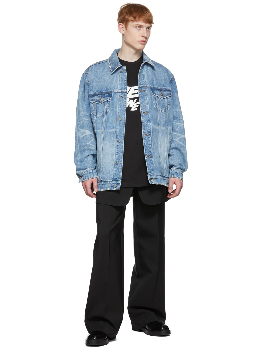 Blue Trucker Denim Jacket - 4