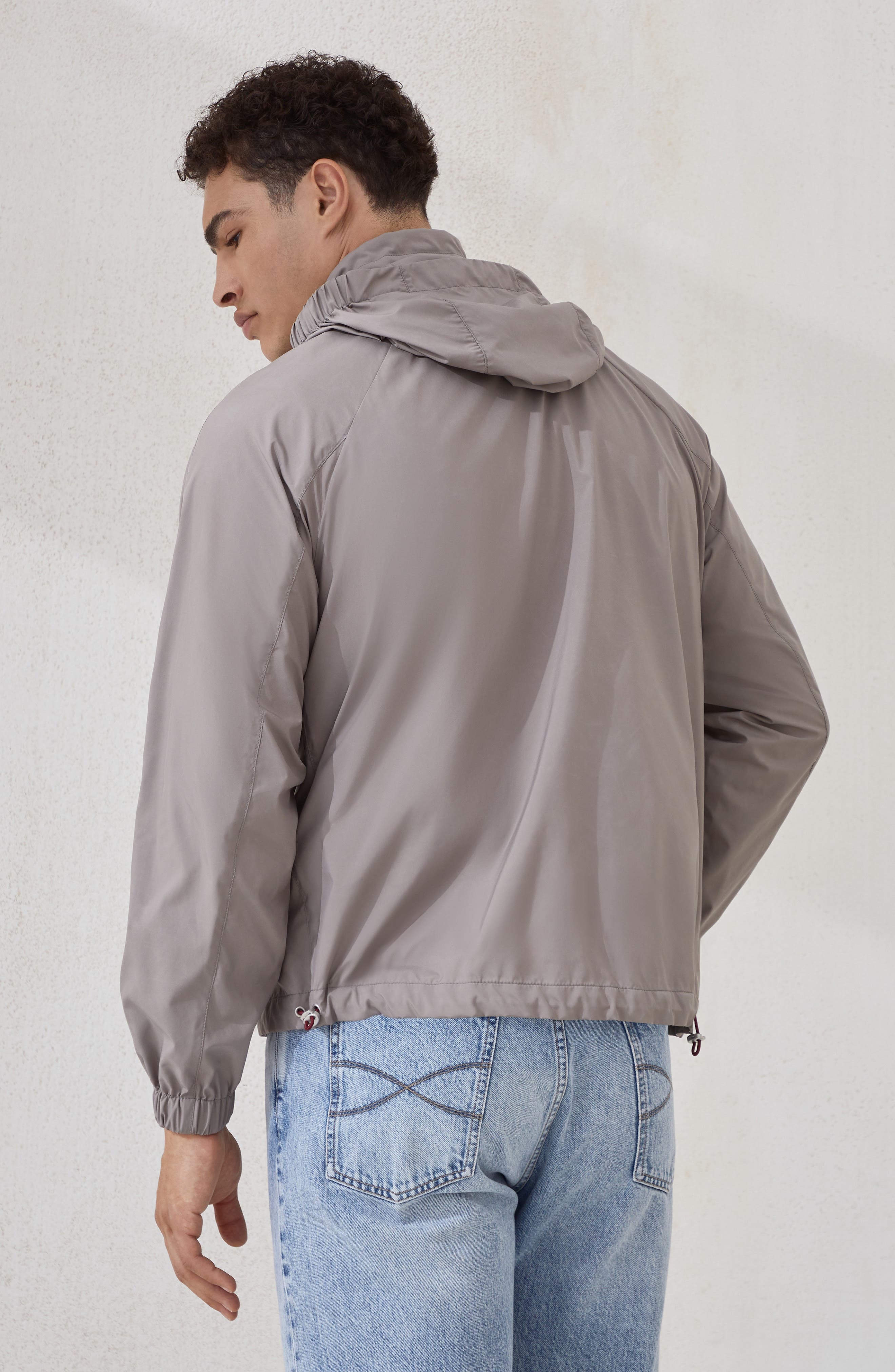Brunello Cucinelli Outerwear with hood in Grey at Nordstrom - 3