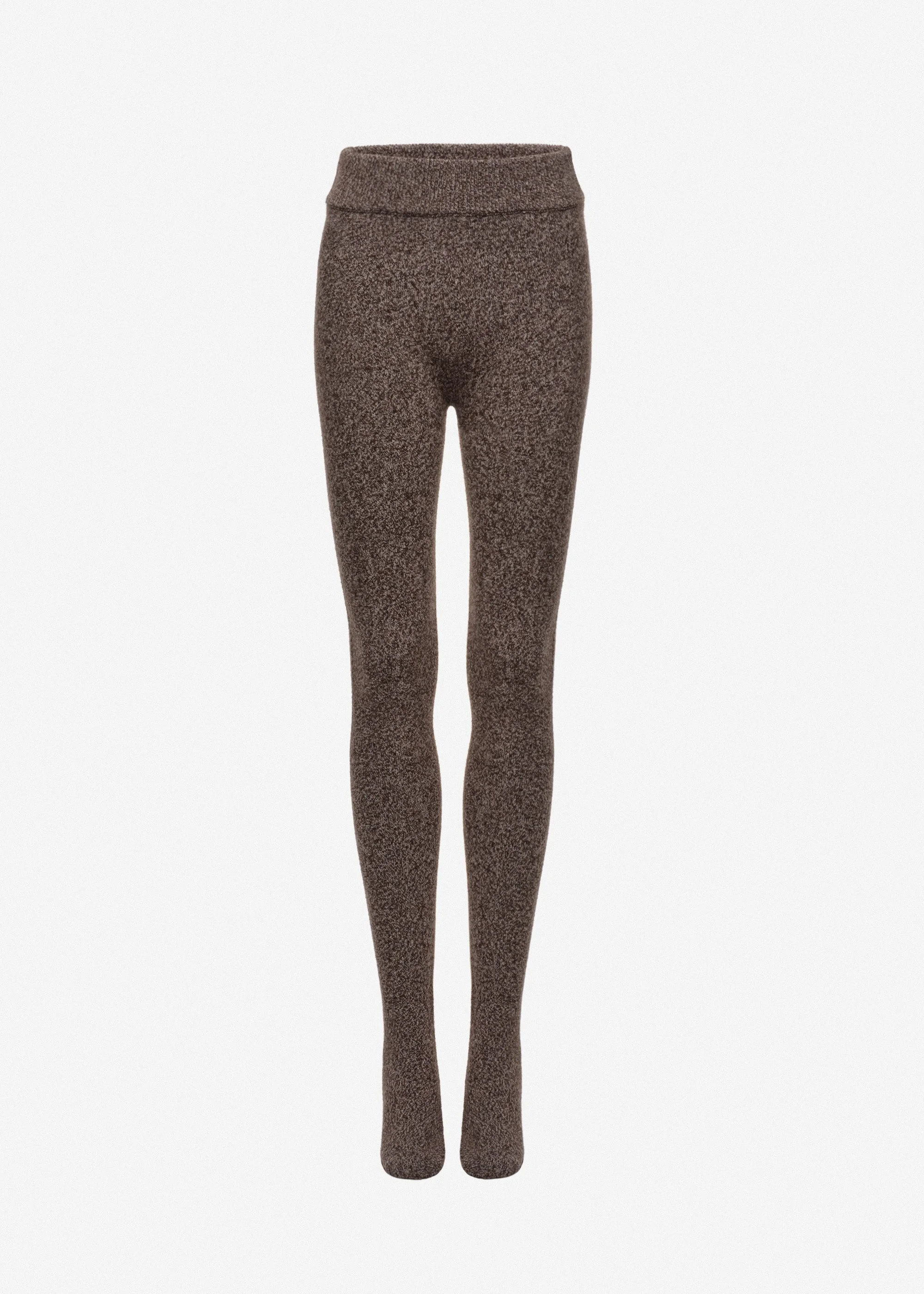 Legging tights in brown - 1