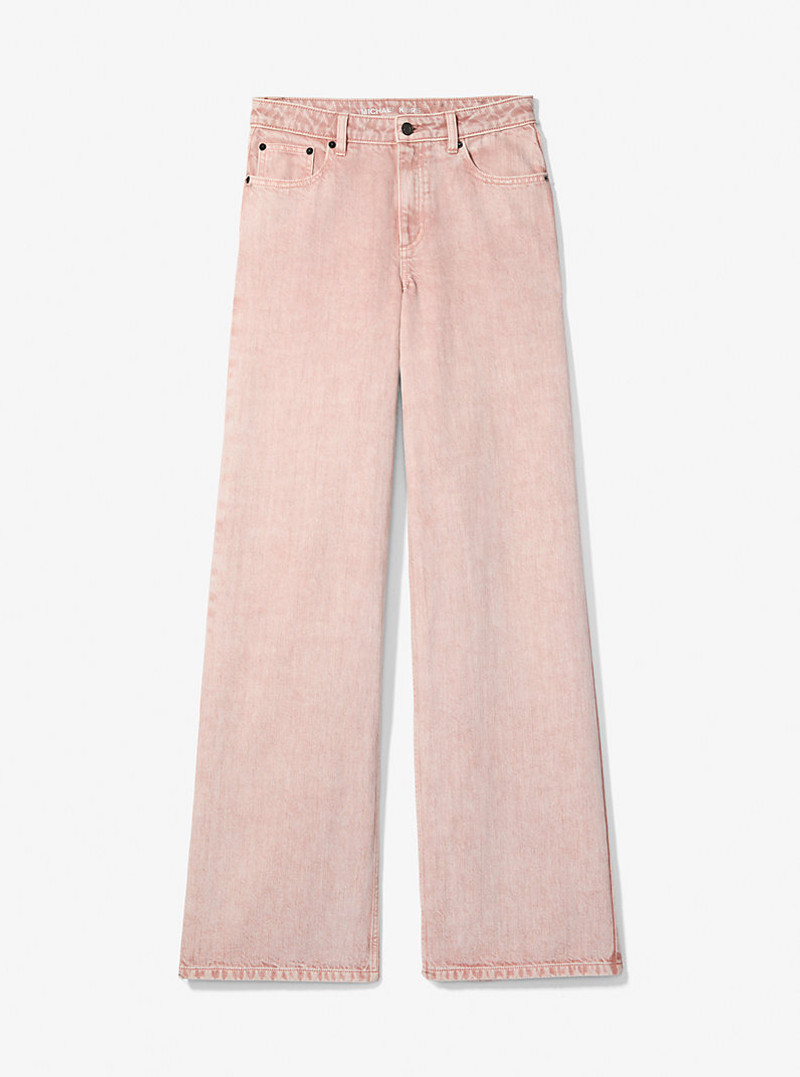Garment-Dyed Wide Leg Jean 3