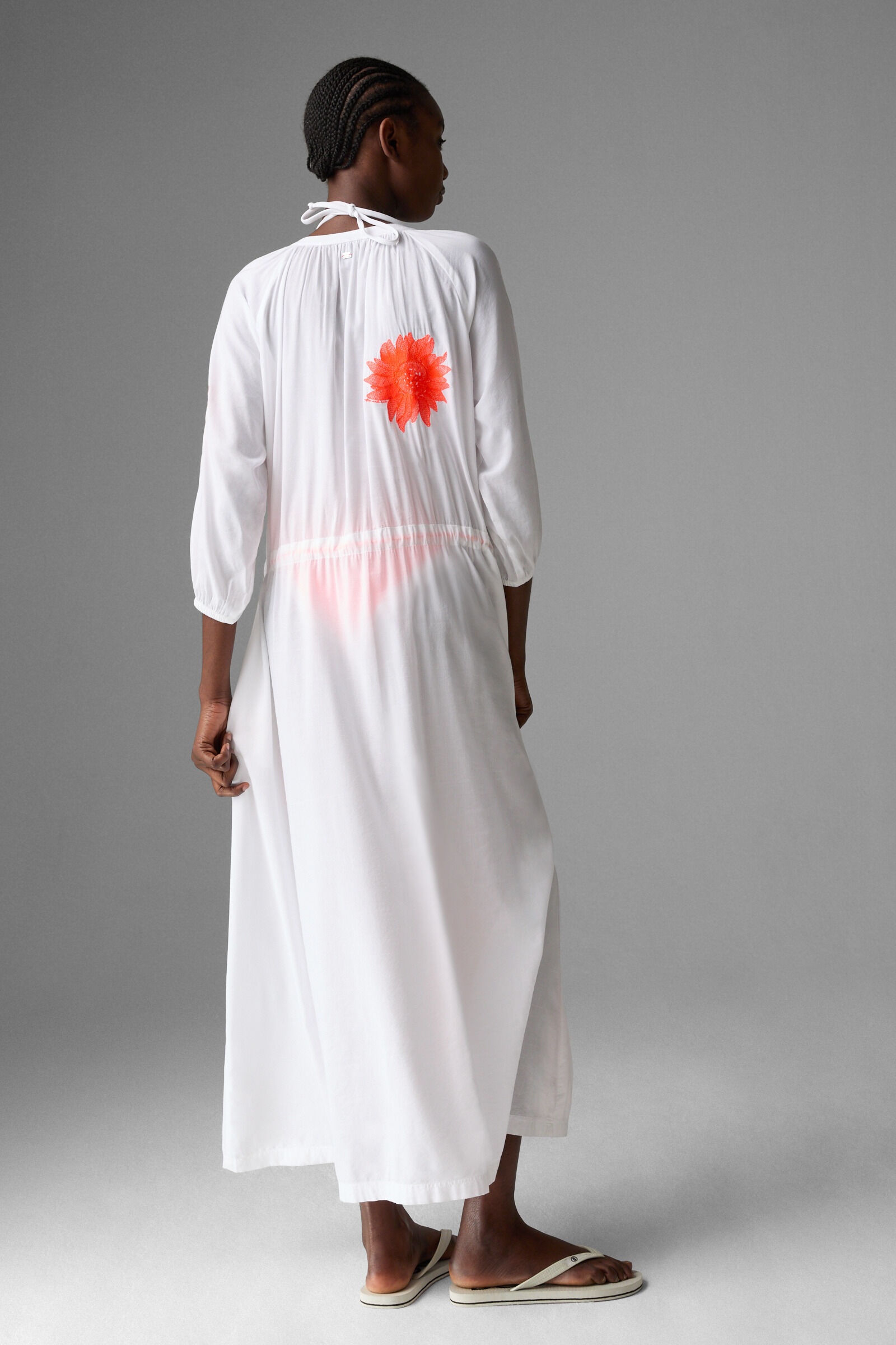 Olivia Tunic beach dress in White - 3