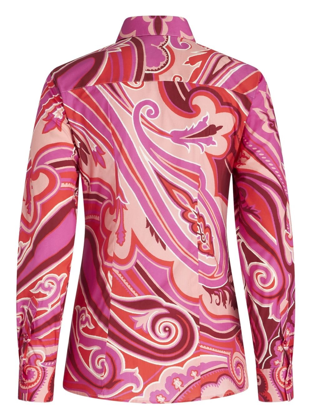 paisley-print long-sleeve shirt - 2