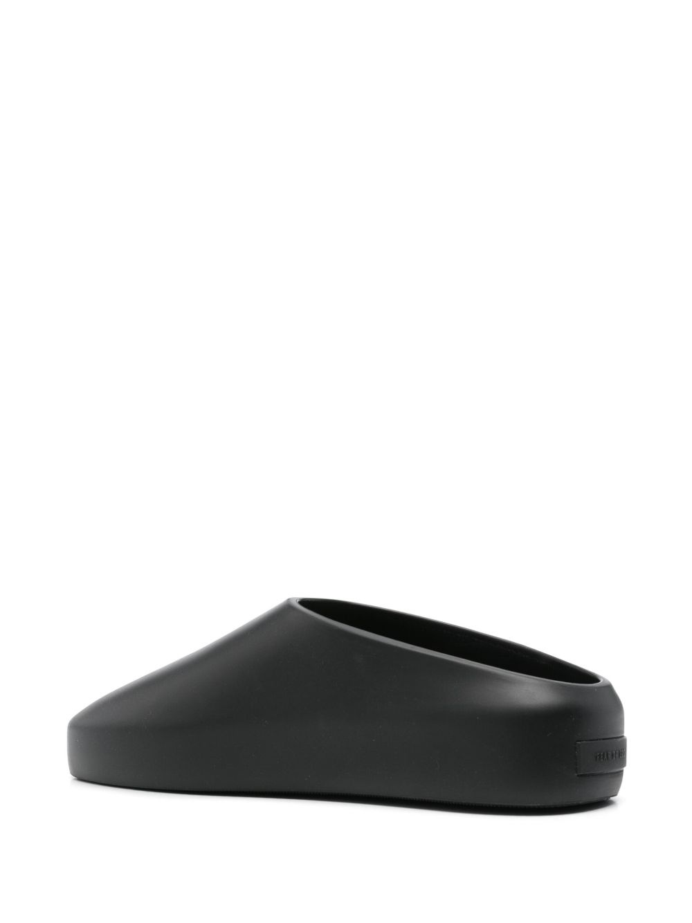 logo-patch slippers - 3