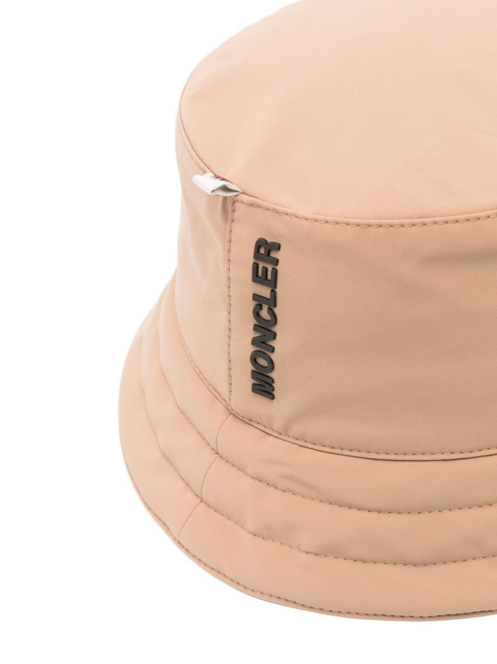 logo-plaque bucket hat - 2