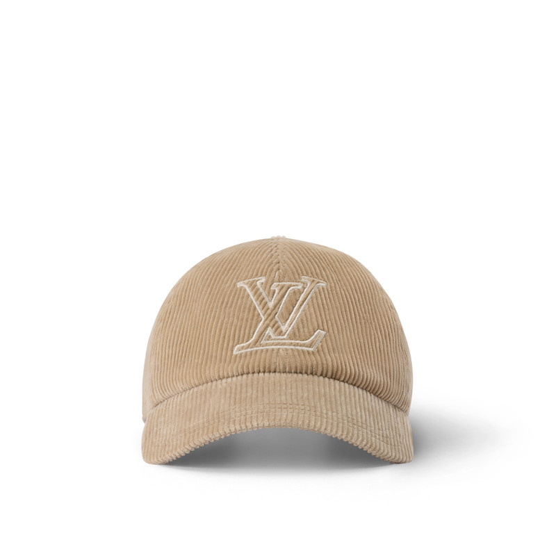 LV Signature Corduroy Cap 1