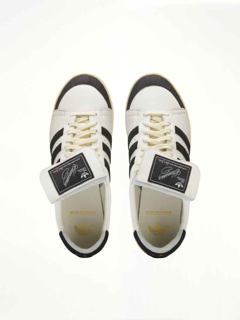 WILLY CHAVARRIA Adidas X Chavarria Jabbar Low in Off White/Black outlook