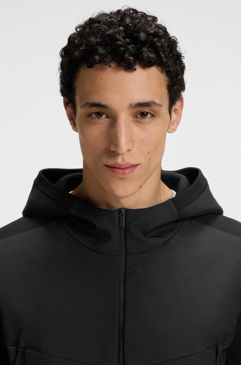 REGULAR-FIT HOODED JACKET WITH WEATHER PROTECTION 3