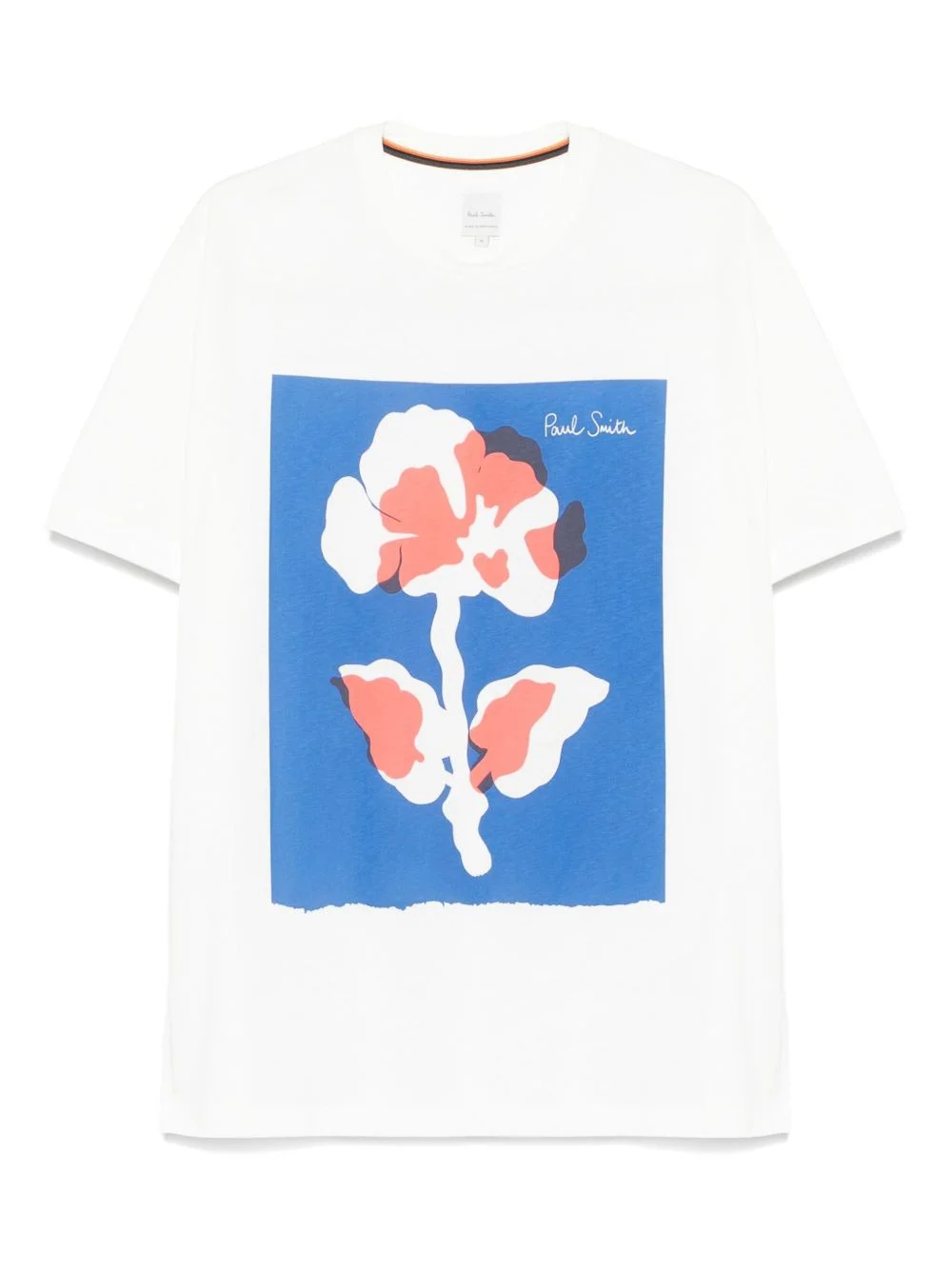 floral-print T-shirt - 1
