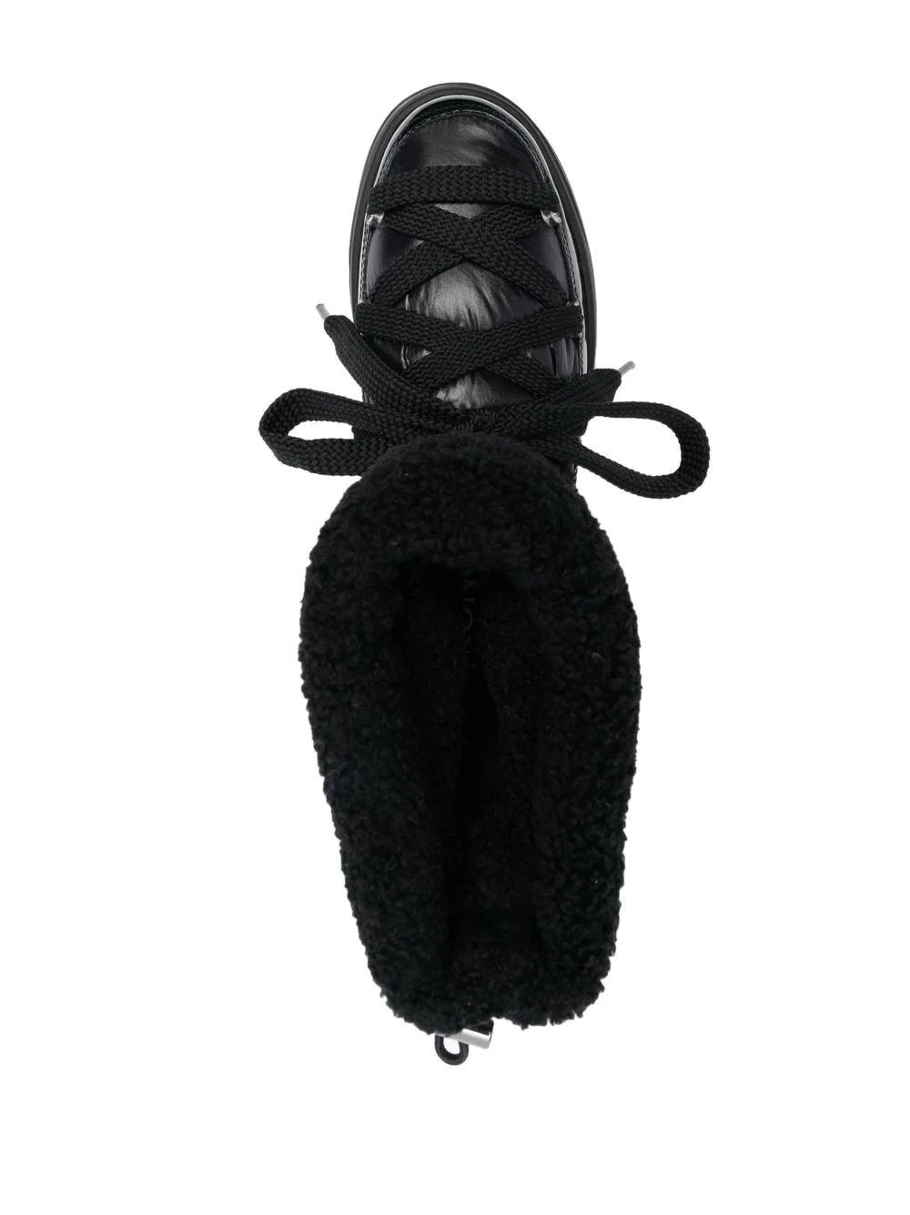 lace-up snow boots - 4