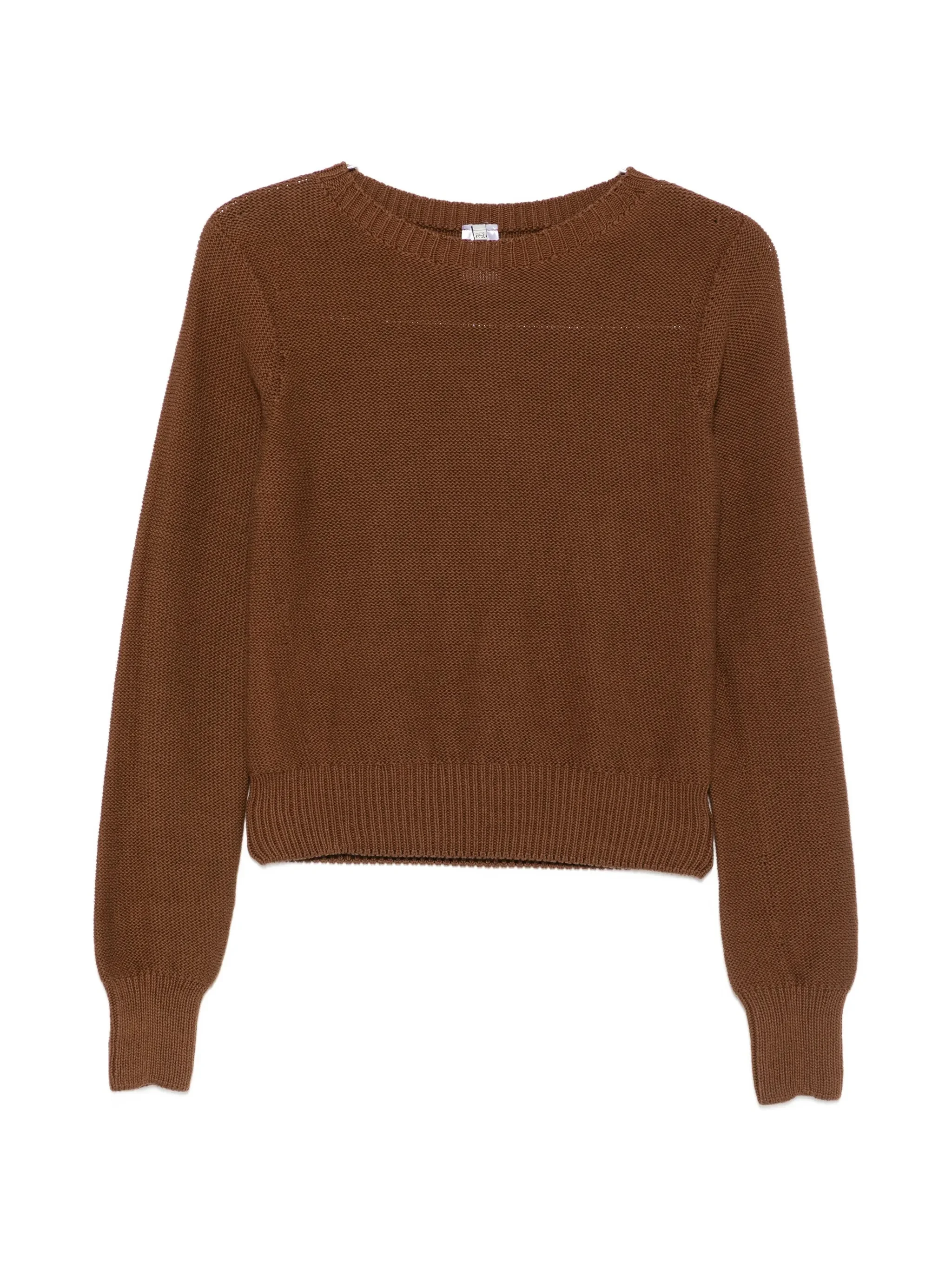 Baserange Ribbed-trim Sweater - 1