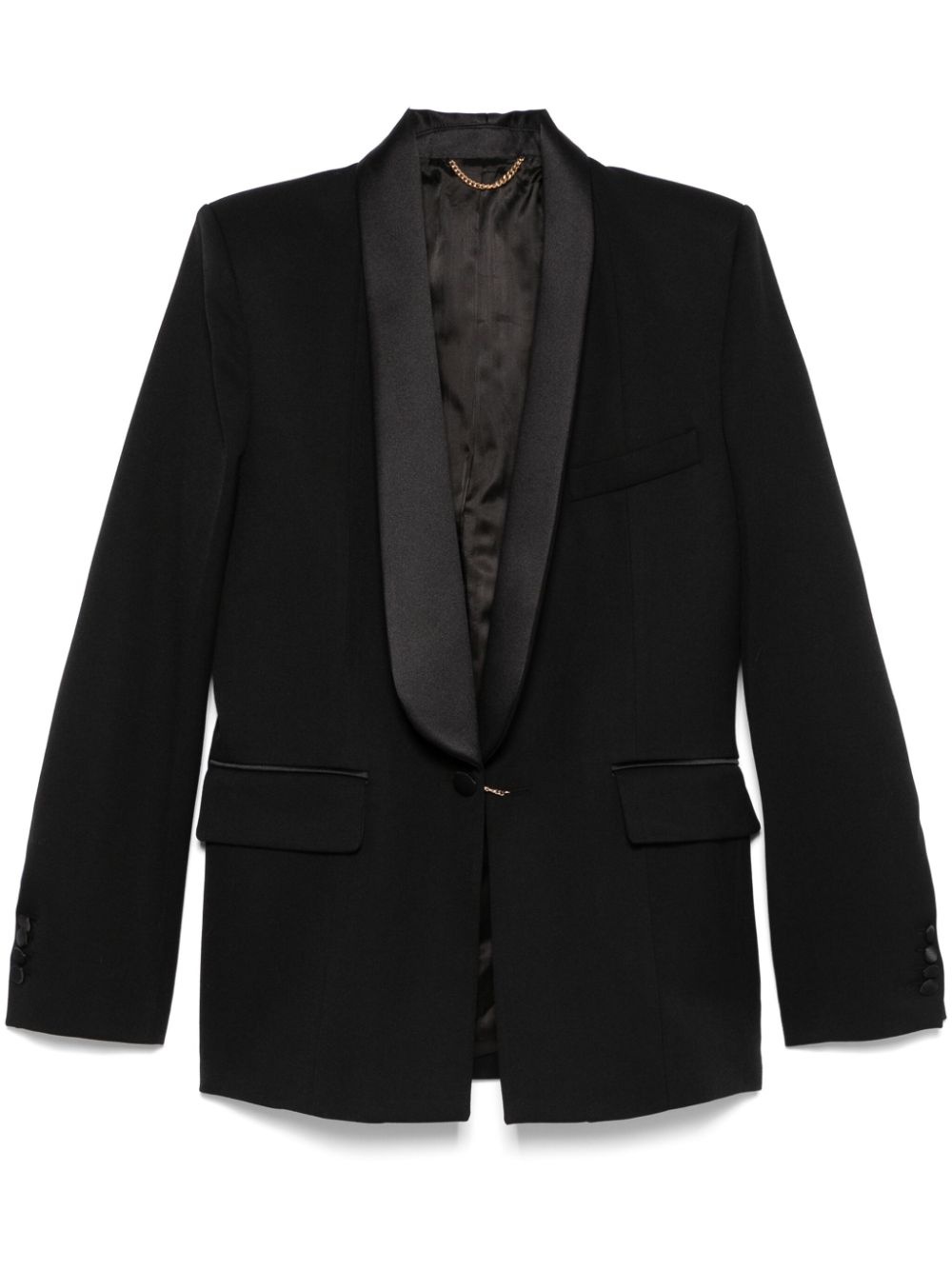 shawl-collar blazer - 1