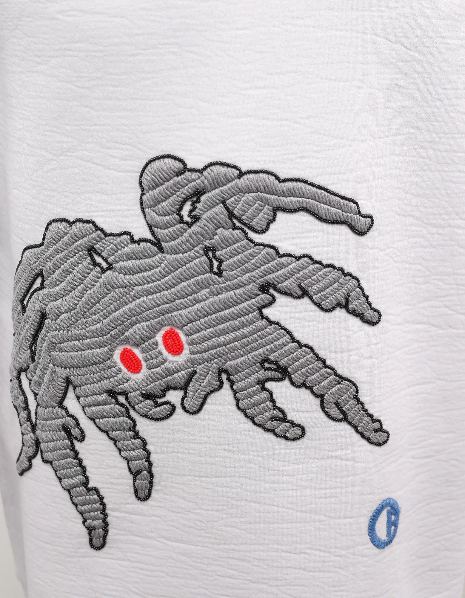 Lanvin 'Groovin Spider' Ecru Sweatshirt - 3
